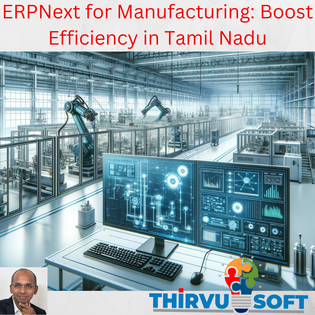 Introduction to ERPNext: Revolutionizing Manufacturing in Tamil Nadu - Cover Image